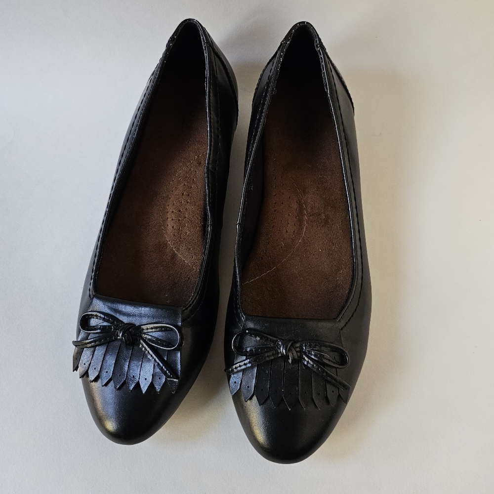 Gently Used GH Bass Heritage Collection Kayden Cushion Step Ballet Flats, Size 7